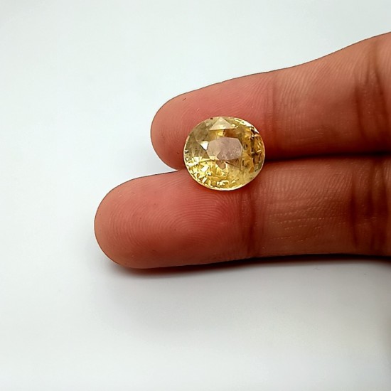 Yellow Sapphire (Pukhraj) 9.03 Ct Yellow Sapphire (Pukhraj) 9.03 Ct